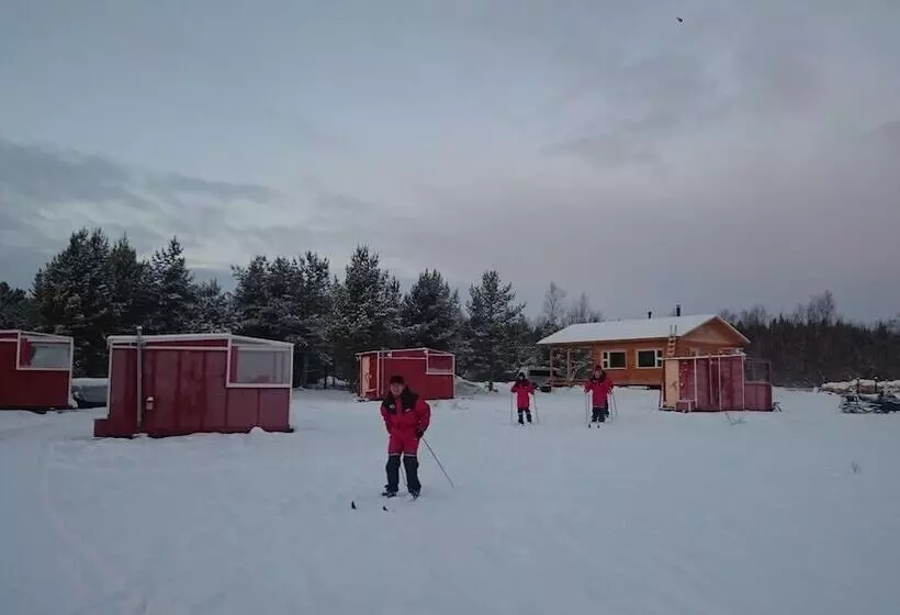 ホテル Lake Inari Mobile Cabins