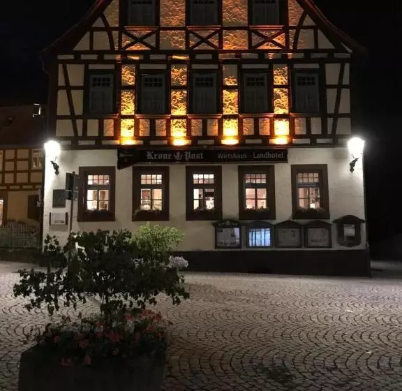 Отель Krone Post