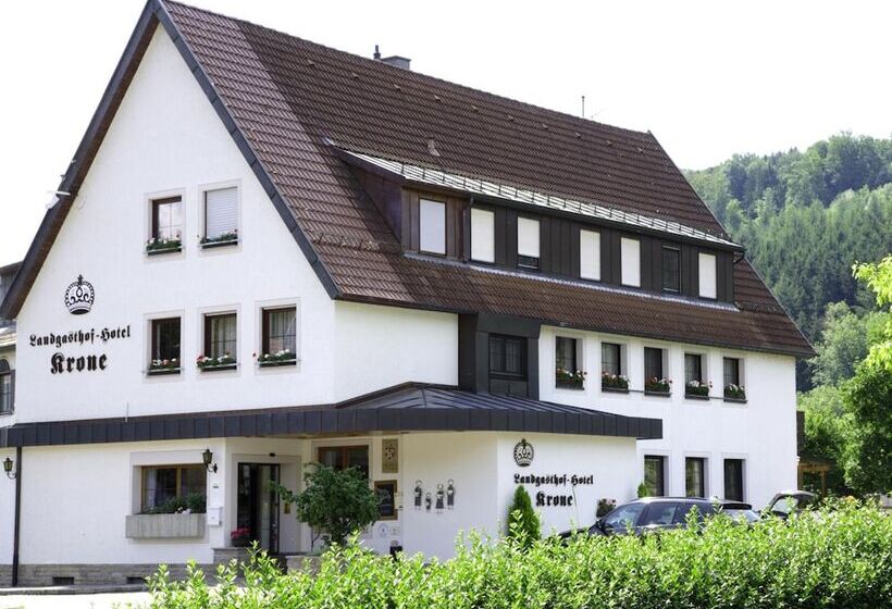 ペンション Die Krone Am Fluss   Landhotel Sindringen