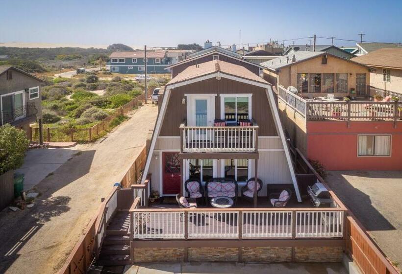 Ocean View Fun Deck Steps To Sandy Beach