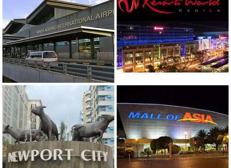 Condo Across Manila Airport Near Resorts World With Wifi