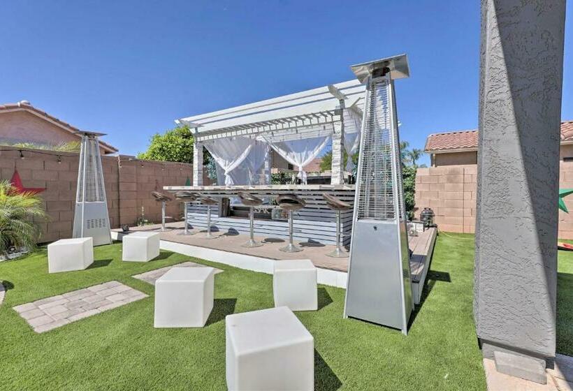Luxe Gilbert Retreat With Private Pool And Game Room!