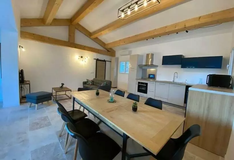 Villa Cigalons En Pleine Pinède Avec Piscine Chauffée De Mai à Septembre