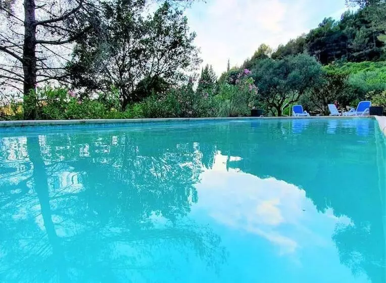 Villa Cigalons En Pleine Pinède Avec Piscine Chauffée De Mai à Septembre