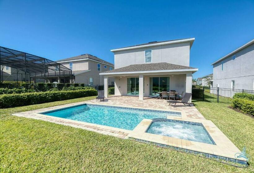 Stylish Private Pool & Spa Home , Disney 9 Mi Away