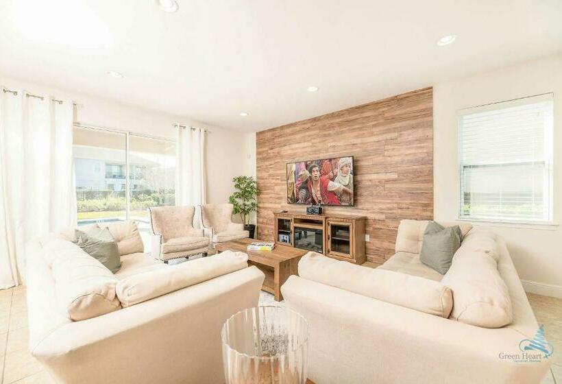 Stylish Private Pool & Spa Home , Disney 9 Mi Away