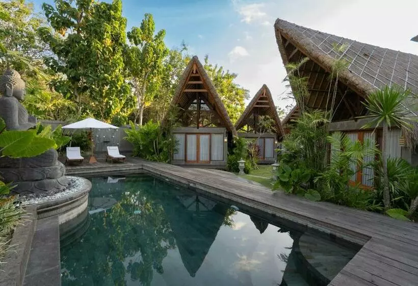تختخواب و صبحانه Villa Amantes Bingin