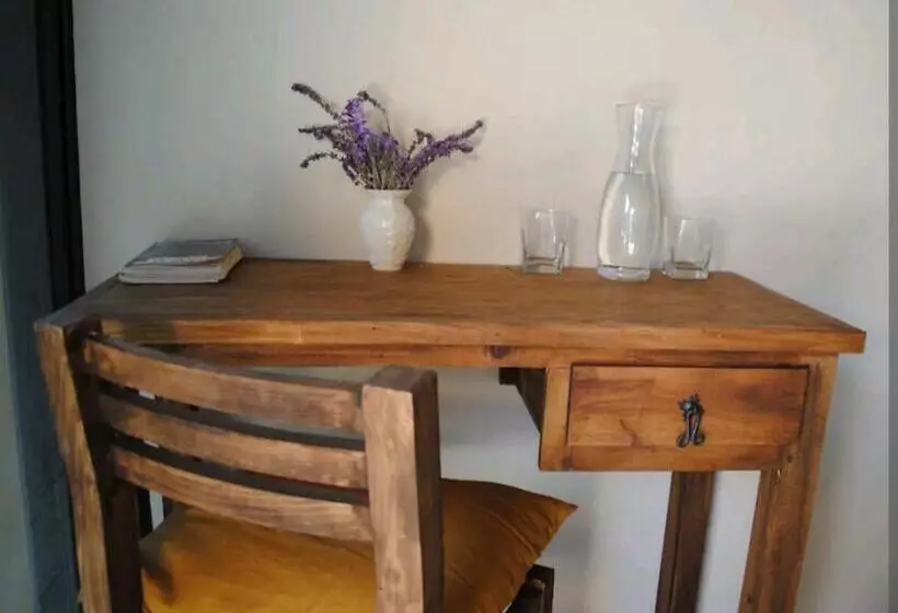 ペンション Acogedora Habitación Con Baño, Jardín. Muy Céntrica