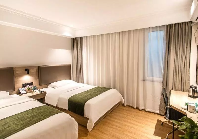 Отель Greentree Inn Suzhou Railway Station South Plaza Zhuozheng Garden Business