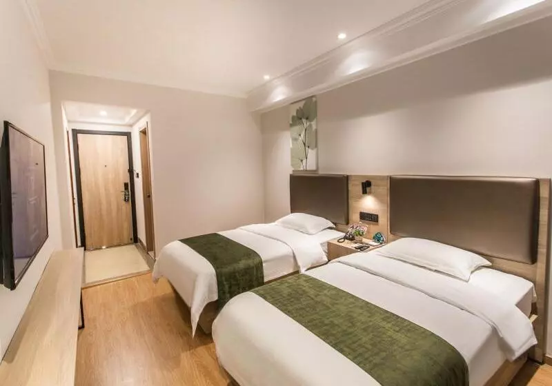 Отель Greentree Inn Suzhou Railway Station South Plaza Zhuozheng Garden Business