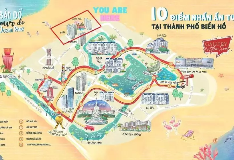 Apartment 1br Fl12th R103 Building Vinhome Ocean Park