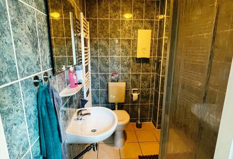 Fewo1 1 Zim Apart 4 Bett Küche Dusche Wc Parkplatz