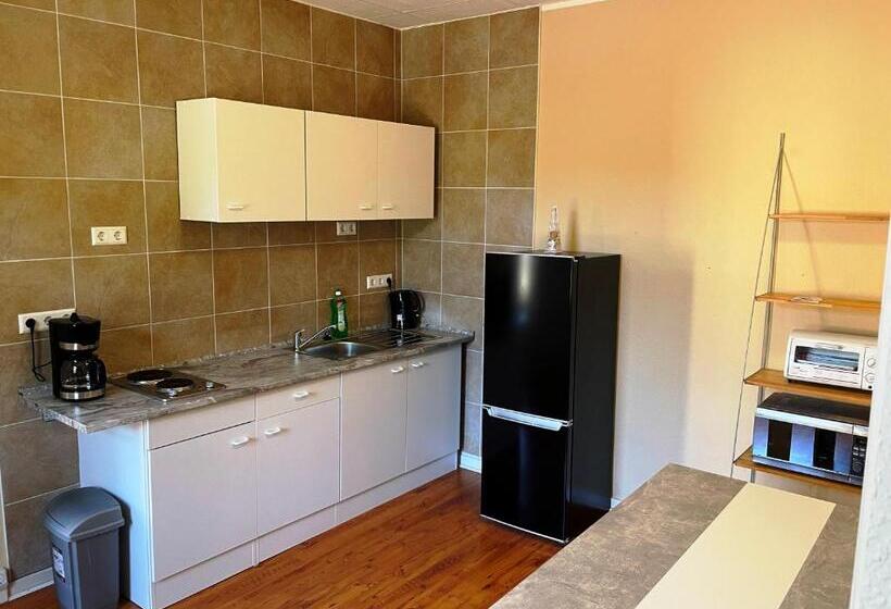 Fewo1 1 Zim Apart 4 Bett Küche Dusche Wc Parkplatz