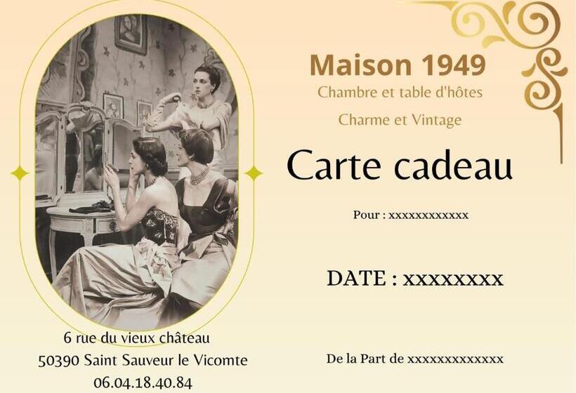 住宿加早餐  Maison 1949