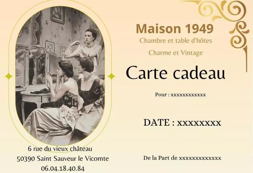 ベッドアンドブレックファースト Maison 1949