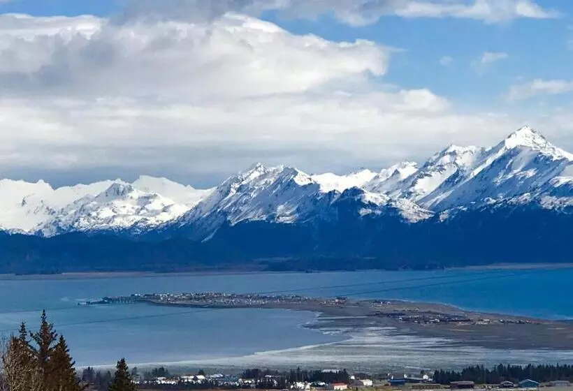 ベッドアンドブレックファースト Alaska Halcyon Heights Inn