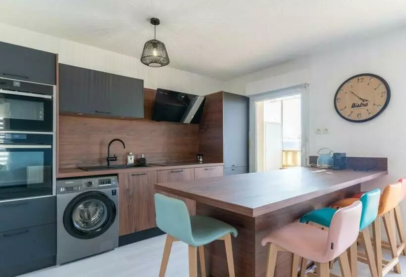 Appartement T3 Rénové Face à La Dune, 6 Pers., Piscine, Plage à Pied   Biscarrosse   Fr 1 319 489