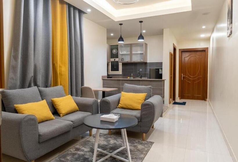 בית מלון כפרי Alnakheelpark Serviced Apartment Economy