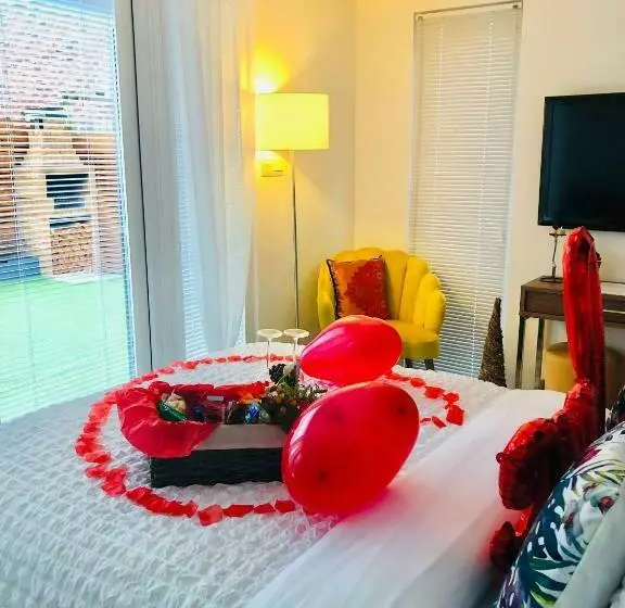 ペンション Meezee Pearl Double Bed Lodge With Free Parking