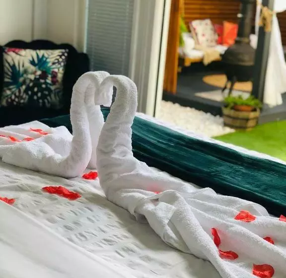 ペンション Meezee Pearl Double Bed Lodge With Free Parking