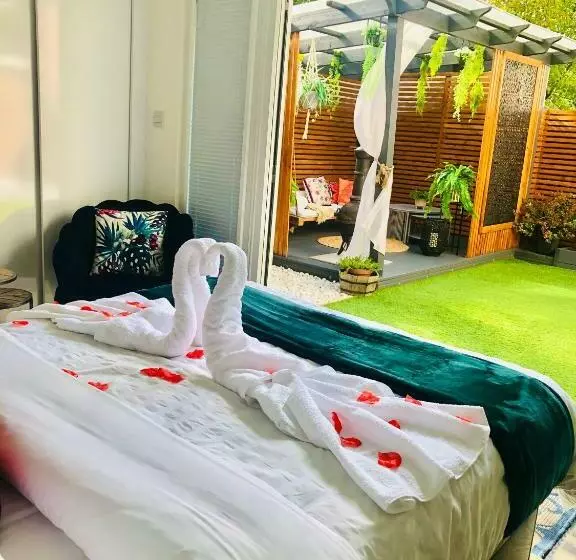 ペンション Meezee Pearl Double Bed Lodge With Free Parking