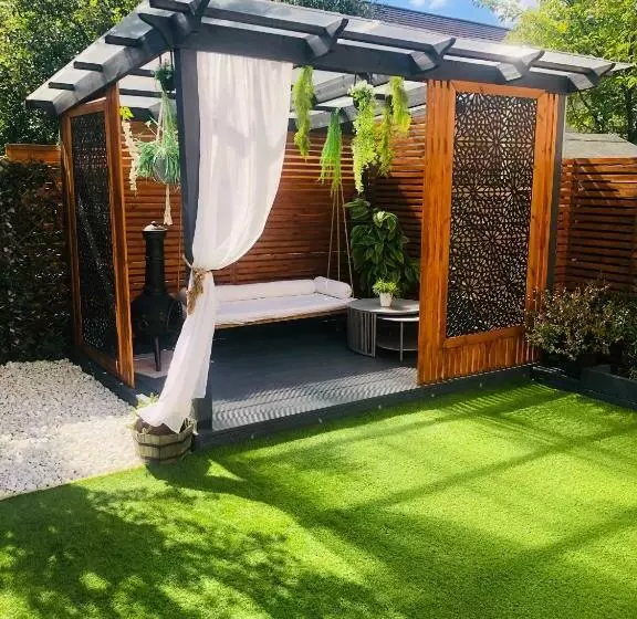 ペンション Meezee Pearl Double Bed Lodge With Free Parking