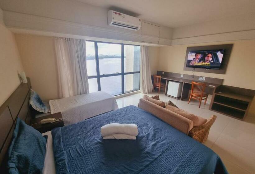 Tropical Executive Flat Vista Incrível Para A Orla