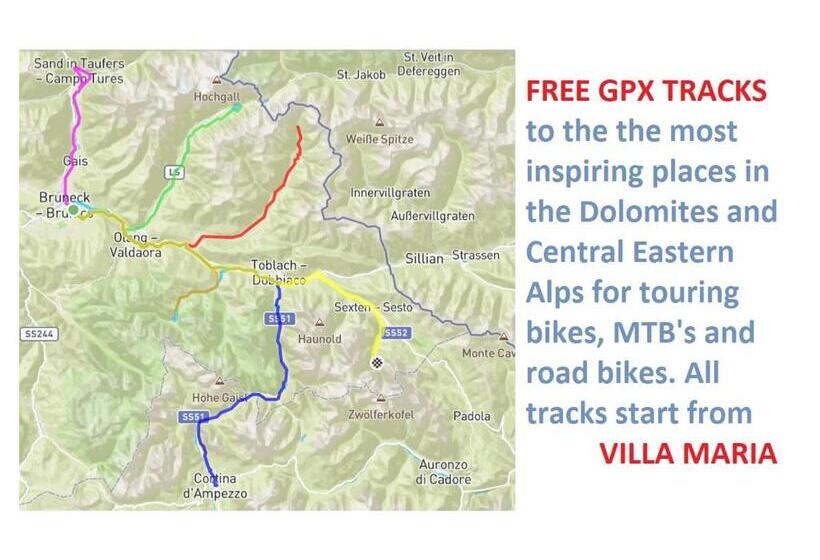 ペンション Bed&bike Bruneck Brunico