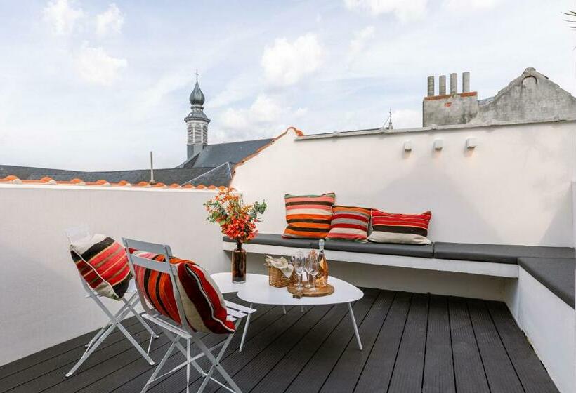 Duplex Apartment With Terrace On Top Location In Ghent