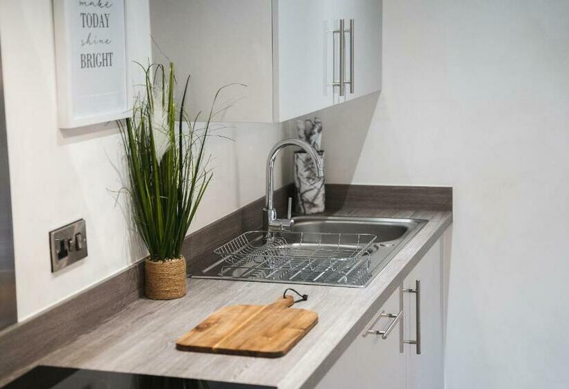 Modern 1 Bed   Brand New   Central   Free Wi Fi