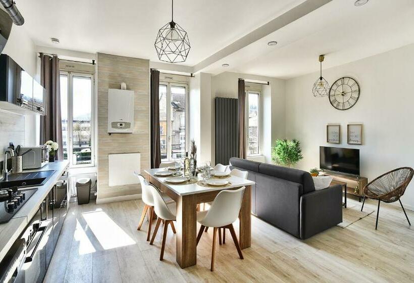Appartement Cosy Bourgoin   Gare & Centre