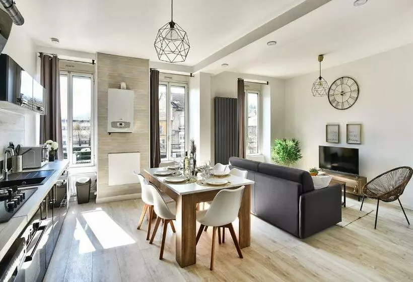 Appartement Cosy Bourgoin   Gare & Centre