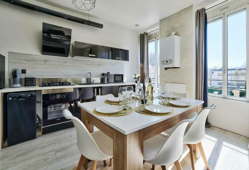 Appartement Cosy Bourgoin   Gare & Centre