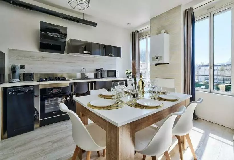 Appartement Cosy Bourgoin   Gare & Centre