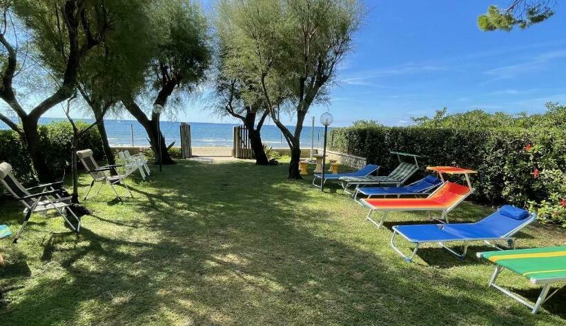 Villa Sulla Spiaggia X6 Con Giardino E Posti Auto