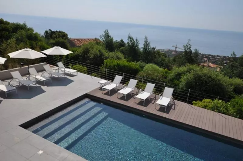 Vue Panoramique Sur La Baie De St Tropez