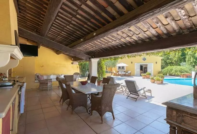 Provencal In A Height Overlooking Greenery