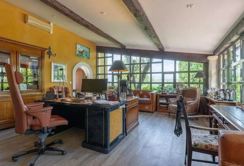 Provencal In A Height Overlooking Greenery