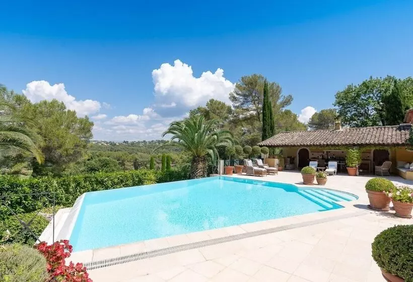 Provencal In A Height Overlooking Greenery