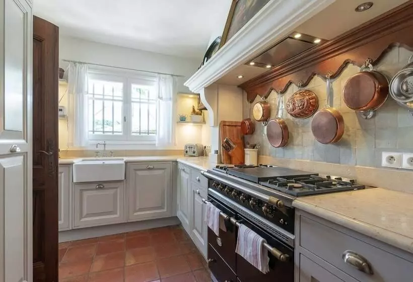 Provencal In A Height Overlooking Greenery