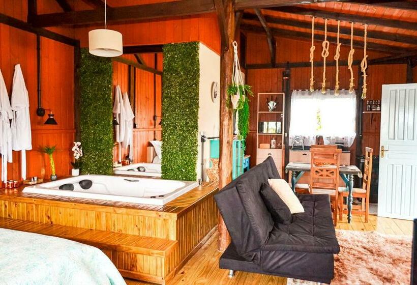 Chale Romantico Em Praia Do Mar Aberto, Palhoca Sc