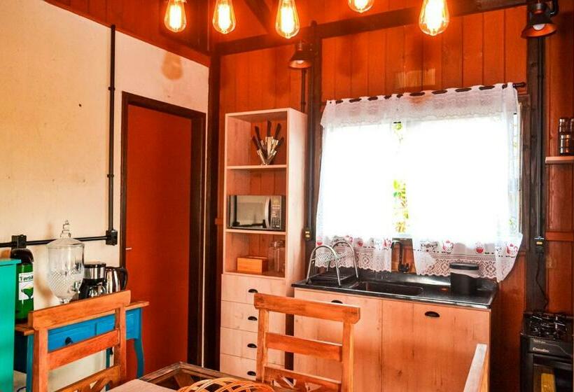 Chale Romantico Em Praia Do Mar Aberto, Palhoca Sc