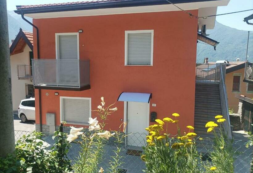 Lake And Mountains Valtellina