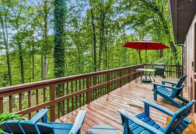 Hot Tub Screened Porch Fire Pit At River Cabin