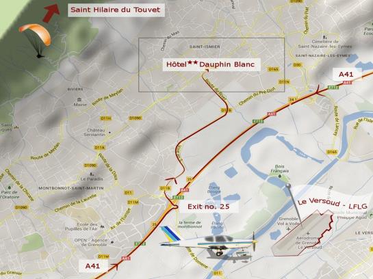 בית מלון כפרי Dauphin Blanc