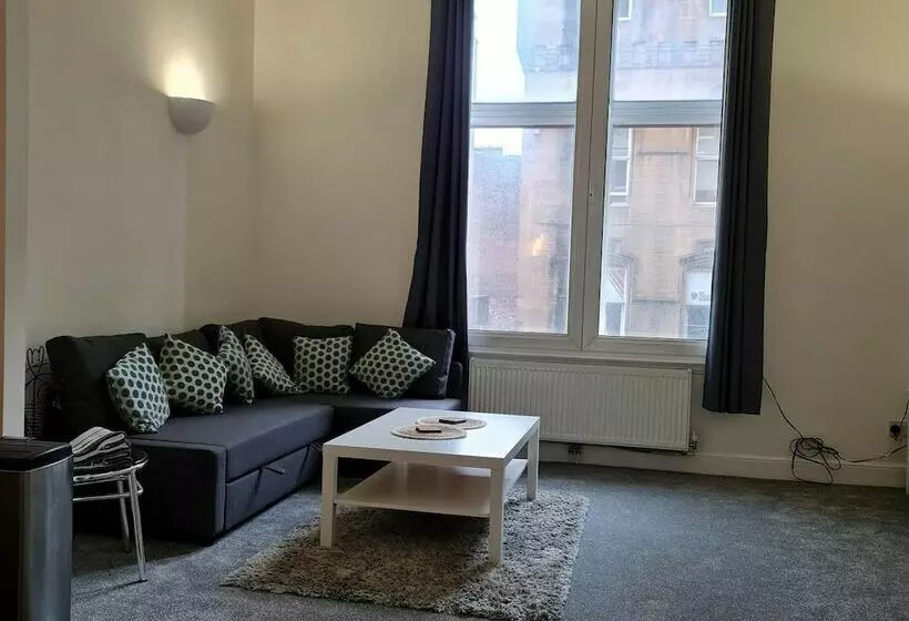 Sleek 2bd Flat Centrally Located In Glasgow