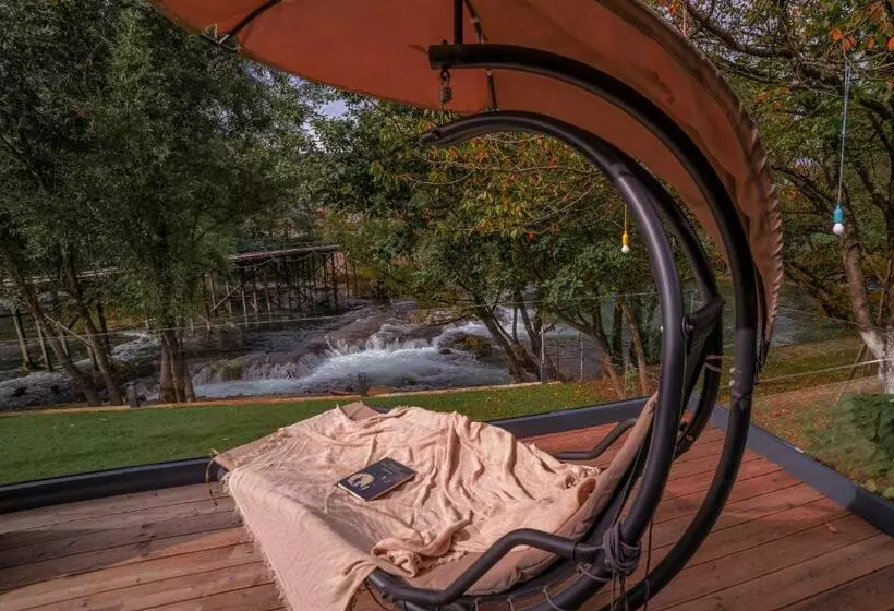 Waterfall Glamping Cabin