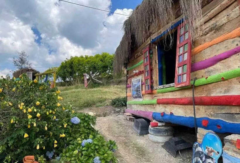 ホテル Cabaña Rústica Villa Alicia