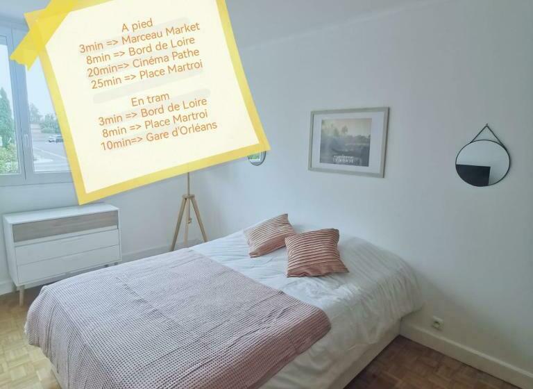 پانسیون Chambre Zen Tout Confort Pres De Saint Marceau