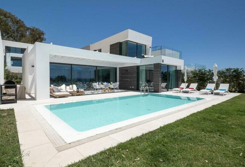 Villa Moderne à 700m De La Plage Avec Vue Mer